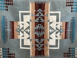 Chief Joseph Aqua Fabric - LOREC Ranch Home Furnishings