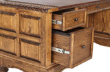 Executive Desk with Leather - LOREC Ranch Home Furnishings