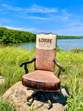 Laser Engraved Office Chair - LOREC Ranch Home Furnishings
