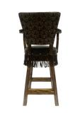 West Collection Thunderstorm Swivel Barstool - LOREC Ranch Home Furnishings