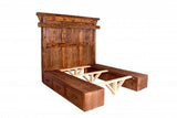 Old Fashioned Storage Bed - LOREC Ranch Home Furnishings