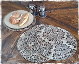 Embossed Leather Placemat - LOREC Ranch Home Furnishings