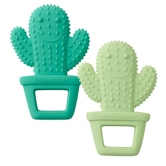 Silicone Teether Set | Happy Cactus