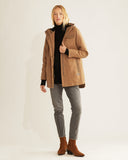 WOMEN'S MARIAS COTTON CANVAS PARKA