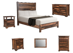 Riviera Bed, 1 Nightstand & 1 Dresser