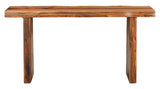 Riviera E. Live Edge Wood Leg Console Table