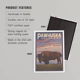 MAGNET Pawhuska, Oklahoma, Buffalo & Sunset