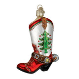 OWC Christmas Cowboy Boot