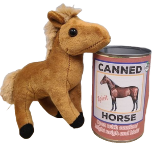 Spirit the Canned Horse - Eco-friendly and Recycled Plush