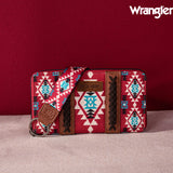 Western WG2203-W006 Wrangler Southwestern Art Print Wallet