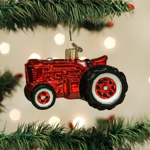 OWC Old Farm Tractor Ornament