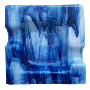 Blue Smoky Ashtray