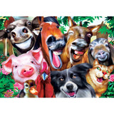 Selfies - Barnyard Grins 500 Piece Puzzle