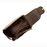 Solid Leather Toiletry Kit