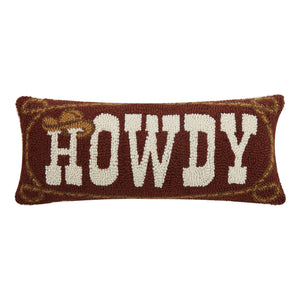 HOWDY COWBOY HOOK PILLOW