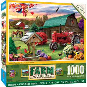 Farm & Country - Harvest Ranch 1000 Piece Puzzle