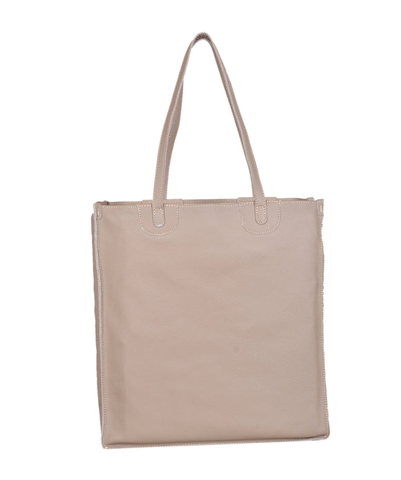 Sustainable Leather Tote Bag