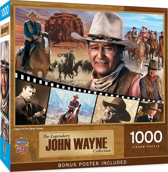 John Wayne - Legend of the Silver Screen 1000 Piece Puzzle