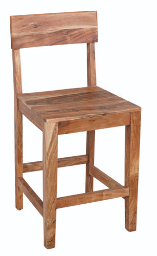 Acacia Wood Barstool