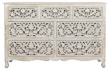 Arabella 7 Drawer Carved Dresser