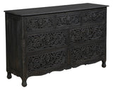 Arabella 7 Drawer Carved Dresser