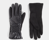 CC Puffer Pucker Wrist Touchscreen Gloves