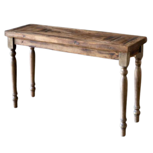 Reclaimed Wood Console Table