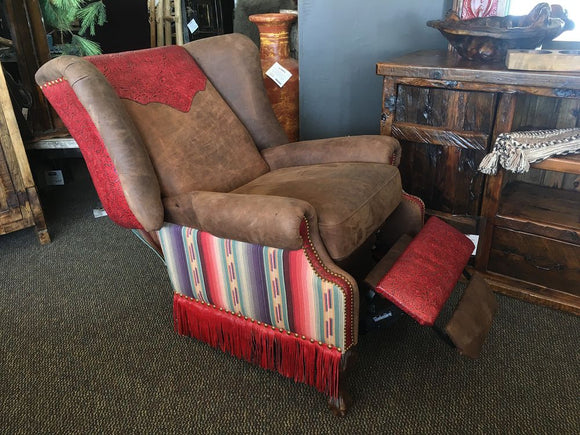 Weston Wing Chair With Push Back Recliner