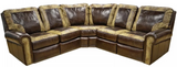 Rustic Frisco Reclining Sectional (CUSTOMIZABLE)