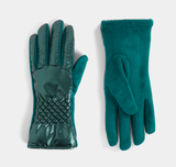 CC Puffer Pucker Wrist Touchscreen Gloves