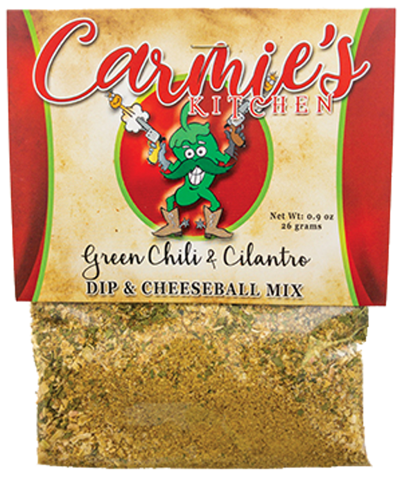 CK GREEN CHILE & CILANTRO DIP MIX