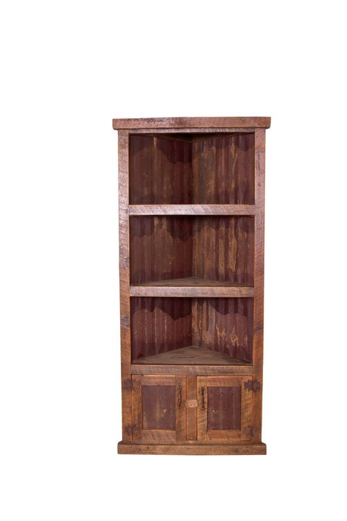 High-Quality Old Door Corner Cabinet