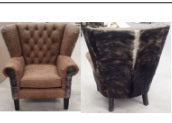 MFD-TUFTED WINGCHAIR-NEW