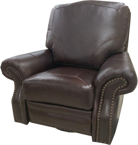 Rowan Swivel Glider Recliner  With Calderon Chocolate