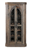 Western Rustic Bar Cabinet