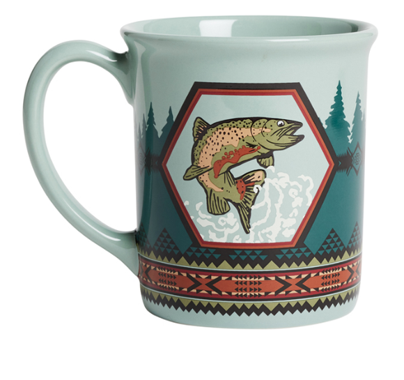 PC 18 OZ CERAMIC MUG (SALMON FALLS)