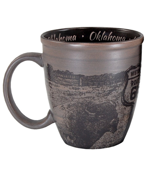 Oklahoma Sketch Art Mug