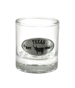 Texas Medallion Shot Glass