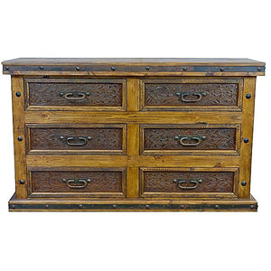 LMT 6 Drawer Tooled Dresser