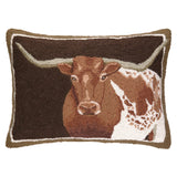 Southwestern Longhorn Hook Pillow