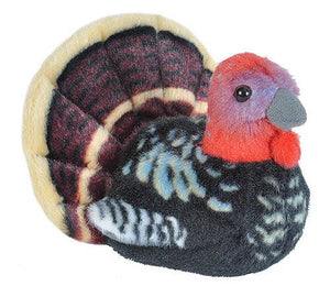 Audubon II Wild Turkey Stuffed Animal W Sound 5.5"