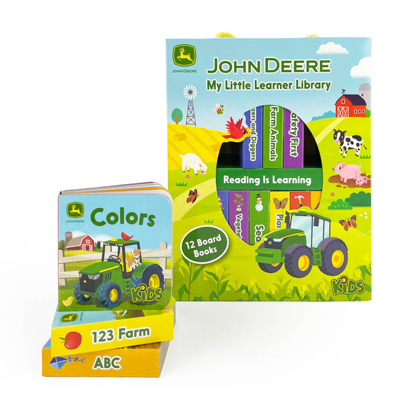 John Deere Kids My Little Learner Library Board Book Set