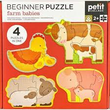 Beginner Puzzle Farm Babies