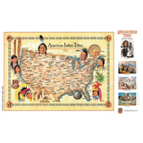 American Indian Tribes 500 Piece Puzzle