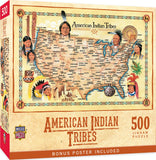 American Indian Tribes 500 Piece Puzzle