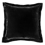 Stella Faux Silk Velvet Flanged Euro Sham