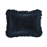 Stella Faux Silk Velvet Oblong Pillow