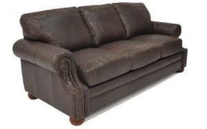 Omnia Bonanza 4 Seat Sofa W/ Grade 4 Lthr.