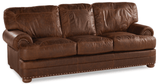 Houston 2 Seat Sofa In Saloon Mushroom Leather (Grade 4) -72