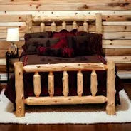 Old Cabin King Bed